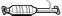FONOS 28631 Catalytic Converter